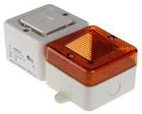 sonfl1xac115wa e2s SONFL1X Series Amber Sounder Beacon, 115 V ac, IP66, Wall Mount, 100dB at 1 Metre