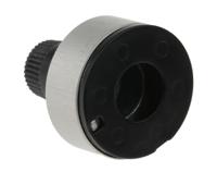 18-a-11 Vishay 22.2mm Chrome Multiturn Dial for 6.35mm Shaft Splined, 18-A-11