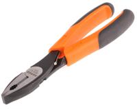 2628-g-200-ip Bahco Combination Pliers, 200 mm Overall, Straight Tip, 39mm Jaw