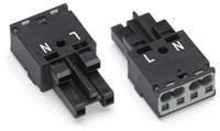 770-202 WAGO 770 Series Socket, 2-Pole, Female, Cable Mount, 25A, IP20