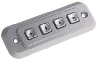 1k041102 Storm IP65 4 Key Die Cast Zinc Keypad