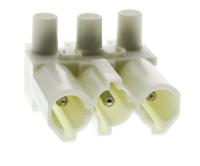9203233580 Wieland GST18 Series Connector, 3-Pole, Male, Cable Mount, 20A, IP20