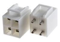 b04p-vl JST VL Series Straight Through Hole PCB Header, 4 Contact(s), 6.2 mm Pitch, 2 Row, Shrouded
