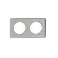 s520804 Schneider Electric White, 2 Gang, Odace
