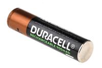 hr03-p4-pre-rs Duracell Recharge Ultra NiMH Rechargeable AAA Battery, 800mAh, 1.2V