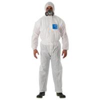 wh15s-00111-06 Microgard White Coverall, XXL