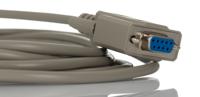 182-8920 RS PRO Female 9 Pin D-sub to Male 25 Pin D-sub Serial Cable, 3m PVC