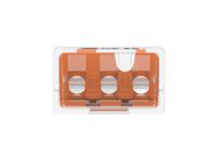 2388553-3 TE Connectivity, 2388553 Closed End Connector, Orange, Insulated, Copper 12 → 22 AWG