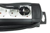 1951560100 brennenstuhl 3m 6 Socket Type F - German Schuko Extension Lead, 230 V, IP20