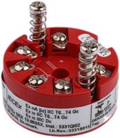 5331a3b PR Electronics 5300 Temperature Transmitter Linear Resistance, RTD, Thermocouple, Voltage Input, 7.2 → 35 V dc