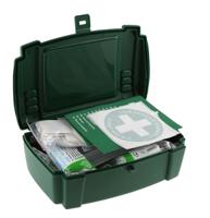 787-3476 RS PRO Vehicle First Aid Kit for 1 Person/People, Carrying Case, Wall Mounted