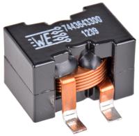 7443643300 Wurth Elektronik, WE-HCF, 2818 Yes Wirewound Surface Mount Inductor with a Manganese Zinc Ferrite Core, 33 μH Flat Wire