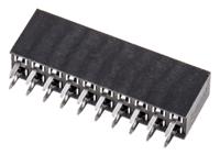 m20-7831046 HARWIN Straight Through Hole Mount PCB Socket, 20-Contact, 2-Row, 2.54mm Pitch, Solder Termination