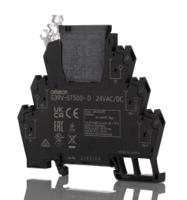 g3rv-st500-d-24vacdc Omron G3RV-ST Series Solid State Interface Relay, 24 V ac/dc Control, 3 A Load, DIN Rail Mount