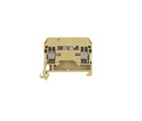 0172160000 Weidmuller  SAK Series Beige, Yellow, 4mm², 1-Level, Screw Termination