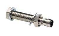 e2e-x9b1tl12-m1 Omron Inductive Threaded Barrel Proximity Sensor, M12, 9 mm Detection, PNP NO, 10 → 30 V dc
