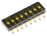 a6s-8102-h Omron 8 Way Surface Mount DIP Switch 8P