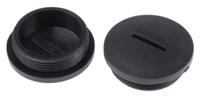 865-9754 RS PRO Blanking Plug, M32, 31.7mm Hole Diameter, Nylon 66, 36.6mm Diameter, Threaded