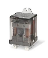 628290124300 Finder Flange Mount Power Relay, 12V dc Coil, 16A Switching Current, DPST-NO