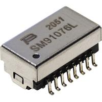 sm91076l-e Surface Mount Lan Ethernet Transformer, 13.30 x 7.40mm