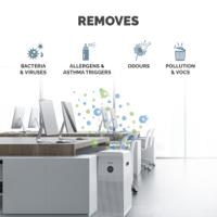 9799401 Fellowes HEPA Air Purifier, 80m², 47.3 dB, 59.6 dB, 68.5 dB