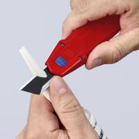 90-10-165-bk Knipex Knife with Cutter Blade Blade, Retractable, 18mm Blade Length