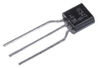 bc547bta onsemi BC547BTA NPN Transistor, 100 mA, 45 V, 3-Pin TO-92