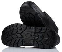 r102-06 RS PRO Unisex Black Steel Toe Capped Safety Shoes, UK 6, EU 39