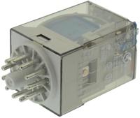 601390480040 Finder Plug In Power Relay, 48V dc Coil, 10A Switching Current, 3PDT
