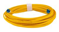 flcxxs2-lclcdy-100m HellermannTyton Connectivity LC to LC Tight Buffer OS2 Single Mode OS2 Fibre Optic Cable, 3mm, Yellow, 10m