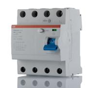 2csf204201r2630-f204-a-s-6301 ABB F200 RCCB, 63A, 4 Pole, 100mA, Type A, 230/400V ac
