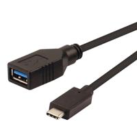 11029030-10 Roline USB 3.0, Male USB C to Female USB A, 150mm