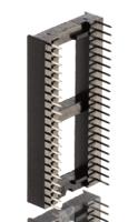 w3142607trc Winslow 1.77mm Pitch Vertical 42 Way, Through Hole Stamped Pin Open Frame IC Dip Socket, 10A