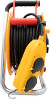 1233221 brennenstuhl 38.5m 4 Socket Type E - French Cable Reel Open Reel, 230 V, IP44