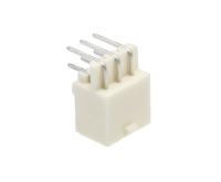 1-770969-1 TE Connectivity Mini-Universal MATE-N-LOK Series Right Angle Through Hole PCB Header, 6 Contact(s), 4.14 mm Pitch, 2