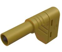 934098103 Hirschmann Test & Measurement Yellow Male Banana Connector, 4 mm Connector, Screw Termination, 24A, 1kV, Nickel Plating