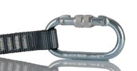 ae5315waa Protecta 1.5m Fall Arrest Shock Absorbing Lanyard Screw Karabiner Twin
