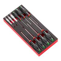 modmat6 Facom Resistorx; Torx Precision & Standard Screwdriver Set, 10-Piece