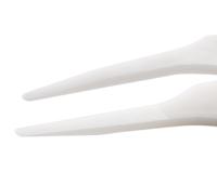 702adgitr ideal-tek 115 mm, Delrin Plastic, Flat; Rounded, Tweezers