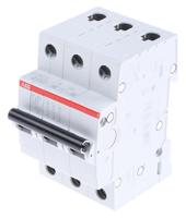 2cds213001r0204-sh203-c20 ABB Compact Home SH200 MCB, 3P, 20A Curve C, 440V AC, 6 kA Breaking Capacity