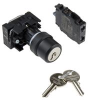 3su1100-4bf11-1fa0 Siemens Key Switch, SPDT 2-Way