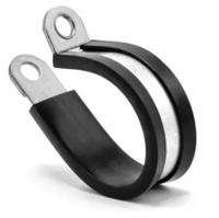 03004701 MIKALOR 10mm Black, Stainless Steel P-Clip