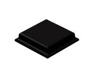 sj5007 3M Tapered Square PUR Self Adhesive Feet, 10.4mm diameter 10.4mm width x 10.4mm length x 2.5mm height