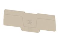 2751100000 Weidmuller, ASEP 4C 2.5 End Plate for use with  for use with Terminal Blocks