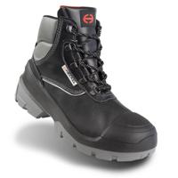 6391348 Heckel XXL PRO Black Steel Toe Capped Men's Ankle Safety Boots, UK 13, EU 48