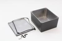 1590wcebk Hammond 1590 Series Die Cast Aluminium Alloy Enclosure, IP65, 120 x 100 x 65mm