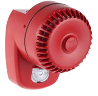 8500025full-0255x Eaton Red Sounder Beacon, 9 → 15 V dc, 18 → 28 V dc, IP65, Wall Mount, 106dB at 1 Metre