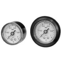 g46e-10-02m-c SMC R 1/4 Analogue Pressure Gauge 10bar Back Entry 42.5mm Outside Diameter