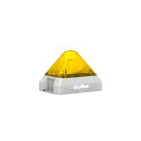 21553643055 Pfannenberg PY L-M Series Yellow Blinking, Continuous, Flashing Beacon, 24 V dc, Panel Mount, LED Bulb, IP66