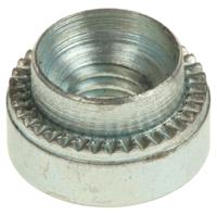 505-252 Hank Zinc plated & clear Passivated Steel Rivet Bush, M6